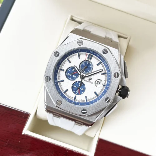 Audemars Piguet Men's Automatic Watch 44mm Leather Strap SKU AP0012