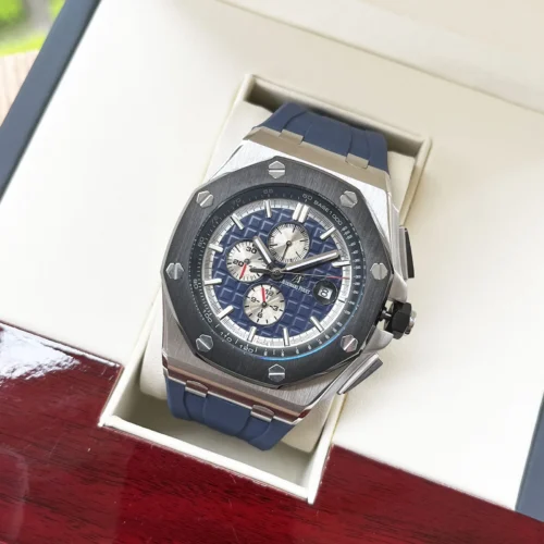 Audemars Piguet Men's Automatic Watch 44mm Leather Strap SKU AP0012