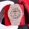 Audemars Piguet Royal Oak 15510 Men's Diamond-Set Automatic Watch Stainless Steel Bracelet SKU AP0067