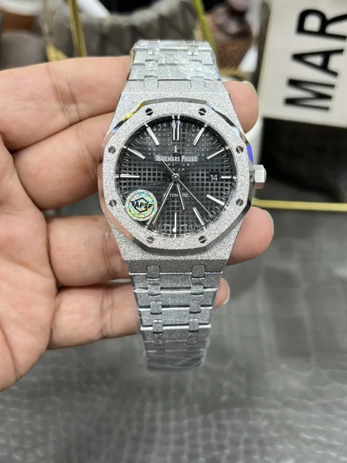 Audemars Piguet Royal Oak 15500 Black Dial Automatic Watch 41mm