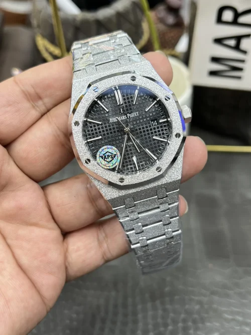 Audemars Piguet Royal Oak 15500 Black Dial Automatic Watch 41mm