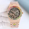 Audemars Piguet 15412BC Men's Skeleton Watch 41mm