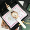 Audemars Piguet Royal Oak 67601 Women's Quartz Watch Rubber Strap SKU AP0149