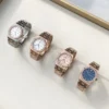 Audemars Piguet Royal Oak 67651 Women's Diamond-Set Quartz Watch 33mm Rose Gold-Tone