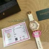 Audemars Piguet Royal Oak Offshore Women's Diamond-Set Quartz Watch Rose Gold-Tone