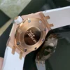 Audemars Piguet Royal Oak Offshore Women's Diamond-Set Quartz Watch Rose Gold-Tone