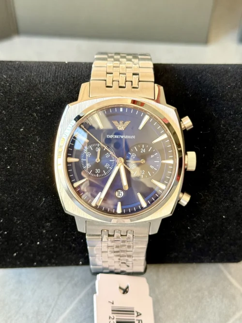 Armani AR11688 Men's Blue Dial Quartz Watch 40mm