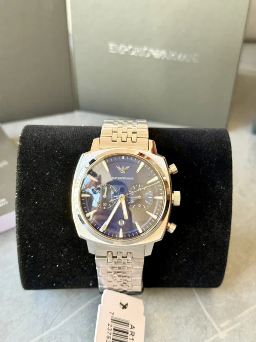 Armani AR11688 Men's Blue Dial Quartz Watch 40mm