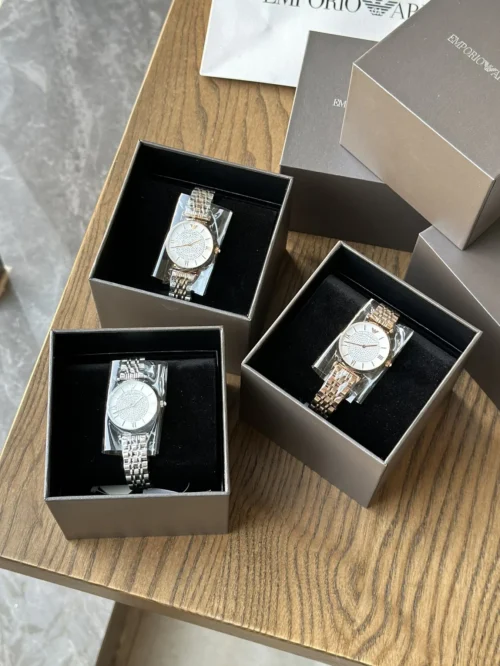 Armani Diamond-Set Watch 32mm SKU ARMANI0003