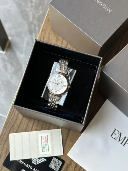 Armani Diamond-Set Watch 32mm SKU ARMANI0003