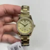 Armani AR11607 Women's Diamond-Set Watch 32mm Gold-Tone