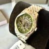 Armani AR60091 Men's Skeleton Automatic Watch 43mm Vintage Style