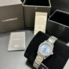 Armani AR11593 Blue Dial Quartz Watch 32mm Diamond-Set