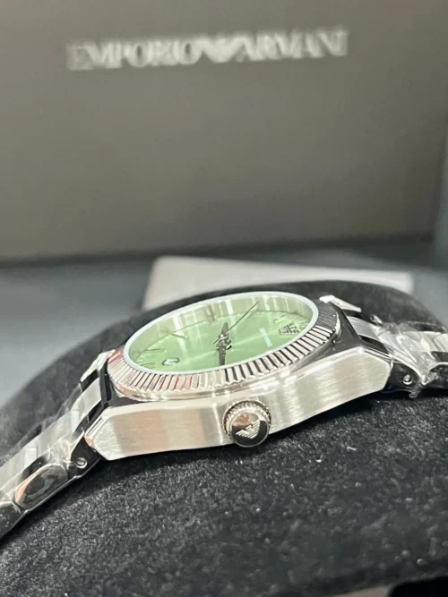 Armani AR11656 Women's Green Dial Quartz Watch 32mm SKU ARMANI0029