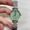 Armani AR11667 Women's Green Dial Quartz Watch 28mm Diamond-Set