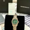 Armani AR11639 Women's Sunray Dial Watch 32mm Vintage Style