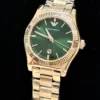 Armani AR11639 Women's Sunray Dial Watch 32mm Vintage Style