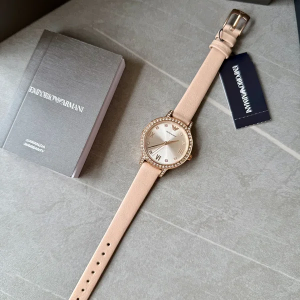 Armani AR11611 Women's Rose Gold-Tone Watch 32mm