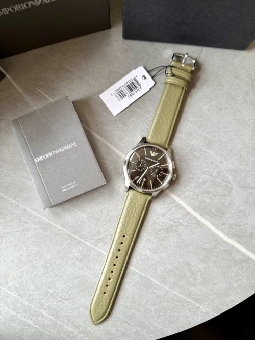 Armani AR11693 Men's Vintage Style Watch 42mm