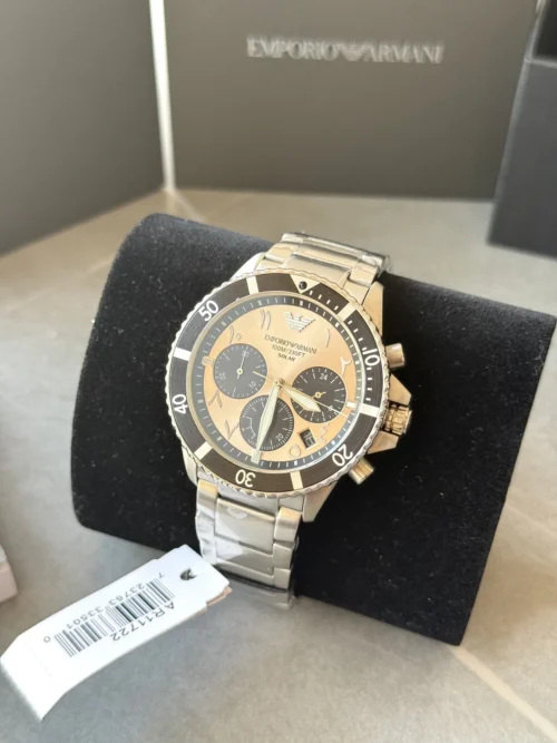 Armani AR11722 Men's Quartz Chronograph Watch 43.5mm
