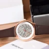 Armani AR60005 Men's Rose Gold-Tone Automatic Watch 42mm