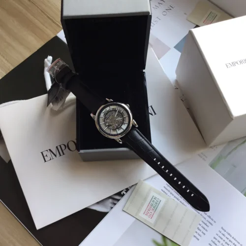 Armani AR1981 Men's Skeleton Automatic Watch
