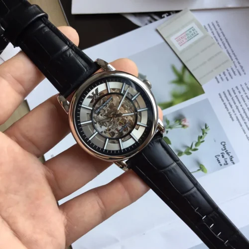 Armani AR1981 Men's Skeleton Automatic Watch