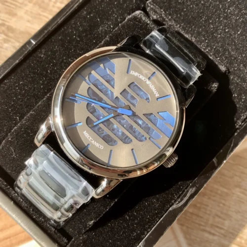 Armani AR60029 Men's Skeleton Watch SKU ARMANI0061