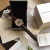 Armani AR1983 Men's Skeleton Automatic Watch Leather Strap