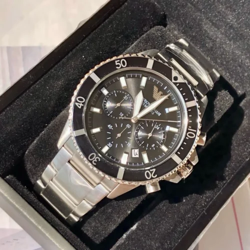 Armani AR11360 Men's Vintage Style Watch