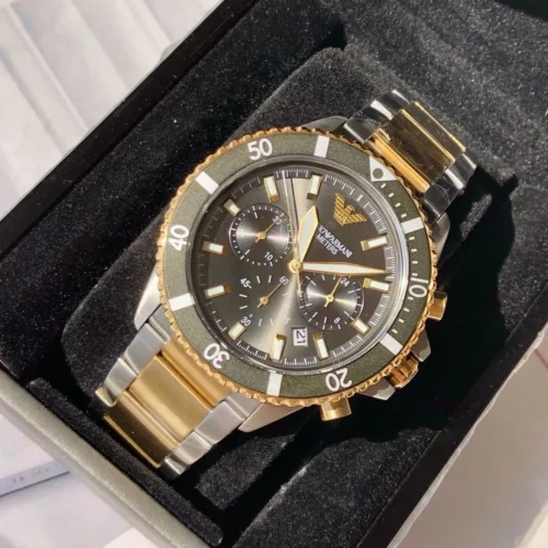 Armani AR11361 Men's Vintage Style Watch
