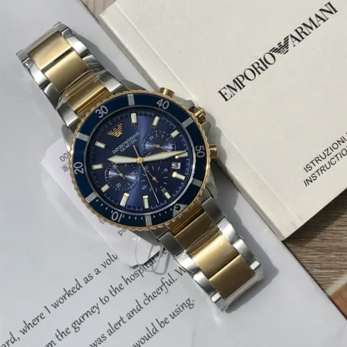 Armani AR11362 Men's Vintage Style Watch