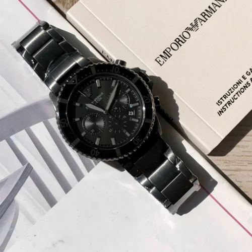 Armani AR11363 Men's Vintage Style Watch