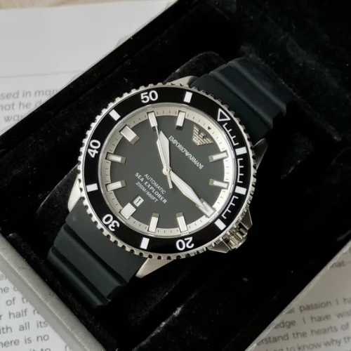 Armani Explorer AR60078 Skeleton Automatic Watch Diver