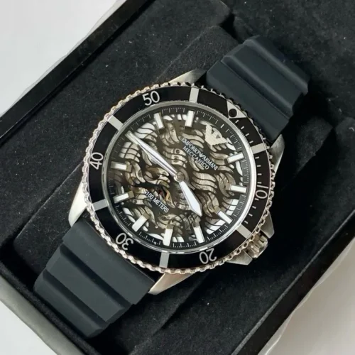 Armani AR60062 Men's Skeleton Automatic Watch