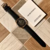 Armani AR60004 Skeleton Automatic Watch 43mm Leather Strap