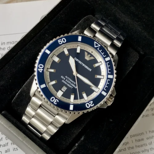 Armani Explorer AR60079 Skeleton Automatic Watch Diver