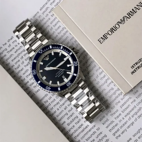 Armani Explorer AR60079 Skeleton Automatic Watch Diver