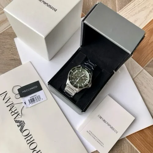 Armani AR60061 Men's Skeleton Automatic Watch