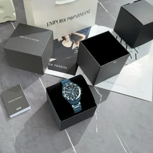 Armani AR70009 Watch 43mm Ceramic Bracelet