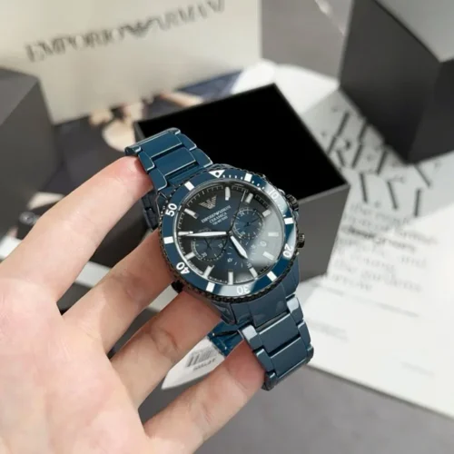 Armani AR70009 Watch 43mm Ceramic Bracelet
