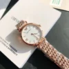 Armani AR11223 Roman Numeral Dial Watch 28mm Diamond-Set