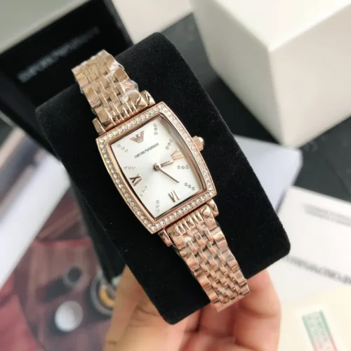 Armani Women's Diamond-Set Watch 24mm