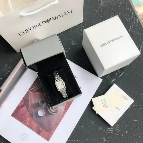 Armani AR11405 Women's Diamond-Set Watch 24mm