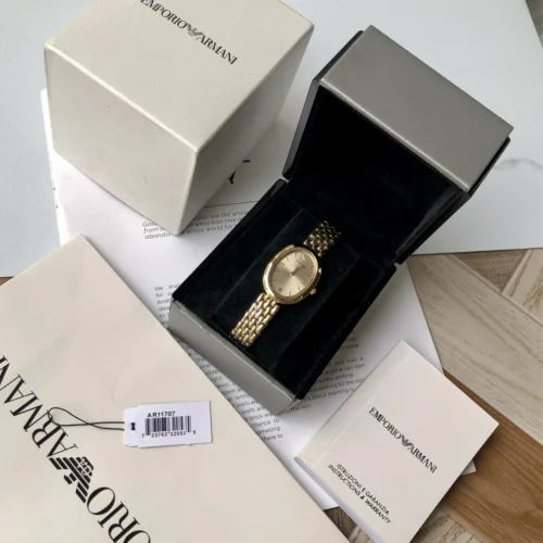 Armani AR11707 Women's Vintage Style Quartz Watch