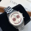 Armani Racer Men's Moonphase Quartz Watch Panda Dial SKU ARMANI0109