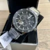 Armani Men's Skeleton Automatic Watch 43mm Blue Dial