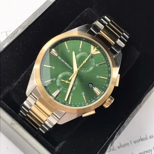 Armani AR11511 Men's Green Dial Quartz Watch SKU ARMANI0123