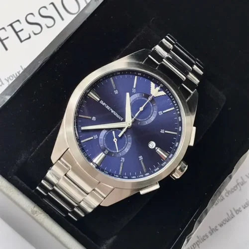 Armani AR11541 Men's Sunray Dial Quartz Watch Luminous Dial SKU ARMANI0125