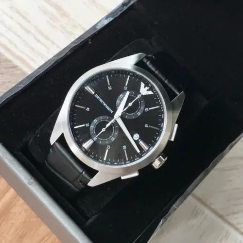 Armani AR11542 Men's Sunray Dial Quartz Watch Luminous Dial SKU ARMANI0127